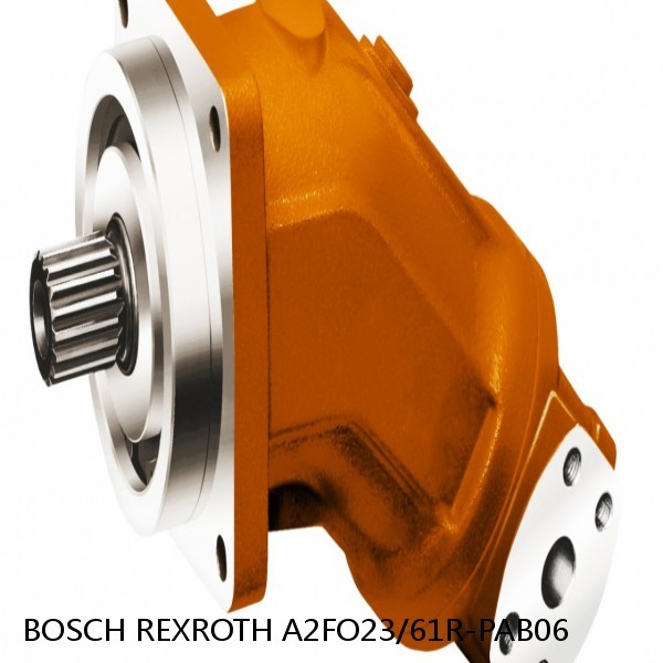 A2FO23/61R-PAB06 BOSCH REXROTH A2FO Fixed Displacement Pumps #1 image